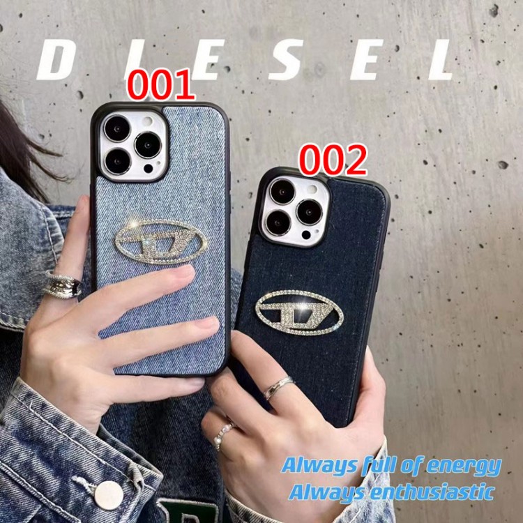 DIESEL ディーゼル ハイブランドアイフォン15プロ/14/13スマホケースブランドiphone15/14Proメンズケースiphone15/14ブランドケースメンズレディース