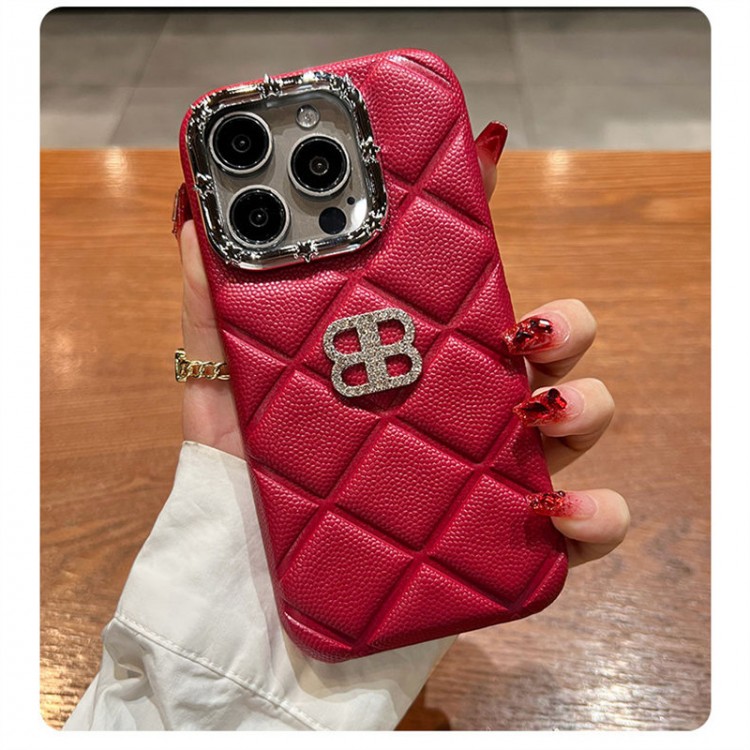 Burberry バーバリーハイブランドアイフォン16 15プロ/14/13スマホケースブランドiphone16/15/14Proメンズケースハイエンドiphone16/15Pro Max/14plusカバー