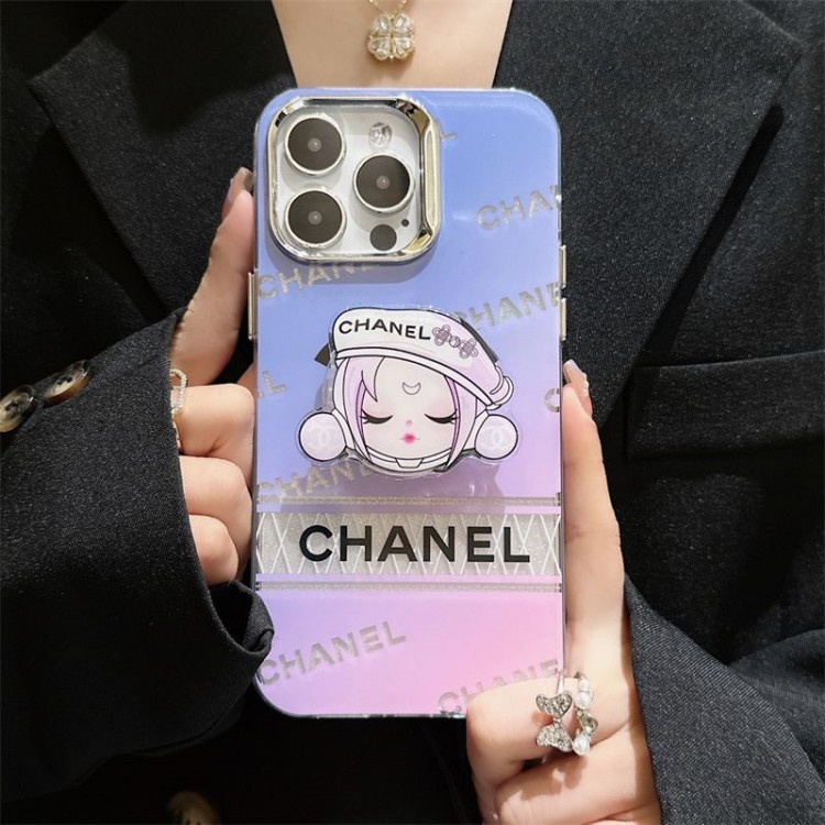 Chanel シャネル iphone16/15/14/13 Pro Maxケースブランドコピー かわいい iphone16/15/14/13Proブランドスマホケース レディース向け iphone16/15/14/13Proケース