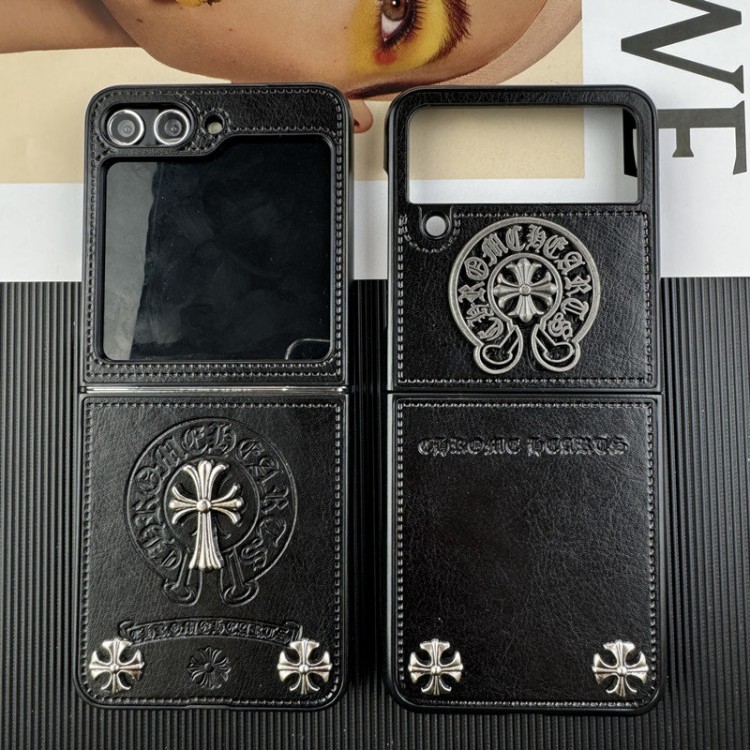 クロムハーツ Chrome Hearts galaxy z flip 6 5 4 3ハイブランドケースハイエンドギャラクシーgalaxy z flip6 5 4 3スマホケースファッションgalaxy z flip6 5/z flip4/z flip3ケースブランドgalaxy z fold6 5/z fold4メンズレディースケース