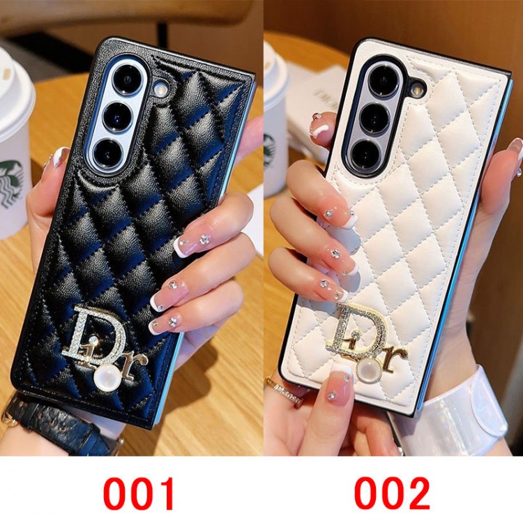 Dior ディオールハイブランドgalaxy z fold6ケースgalaxy z fold5  4ハイブランドケースギャラクシーz fold6 5 4 3ブランド携帯ケース高級感galaxyz flip5/z flip4/z fold5/z fold4ブランドケース