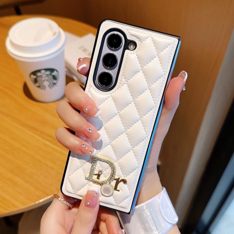 Dior ディオールハイブランドgalaxy z fold6ケースgalaxy z fold5  4ハイブランドケースギャラクシーz fold6 5 4 3ブランド携帯ケース高級感galaxyz flip5/z flip4/z fold5/z fold4ブランドケース