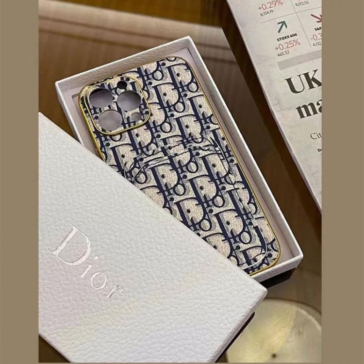 Dior ディオールハイブランドアイフォン16 15プロ/14/13スマホケースブランドiphone16/15/14Proメンズケースレディース向けiphone16/15/14/13Proケース