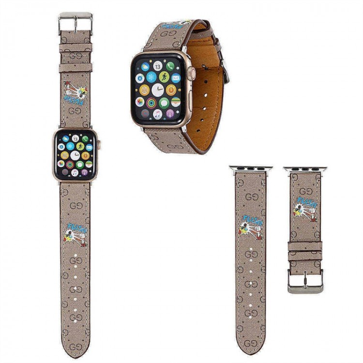 グッチ ブランド Apple Watch 9 10 ultra バンド 華奢革 交換バンド Gucci アップルウォッチ ultra 49mmブランドベストブランド apple watch ultra 2 49mmシリコンバンド 痛くないApple Watch 9 ultra/8/7/6ブランドベルト 流行り