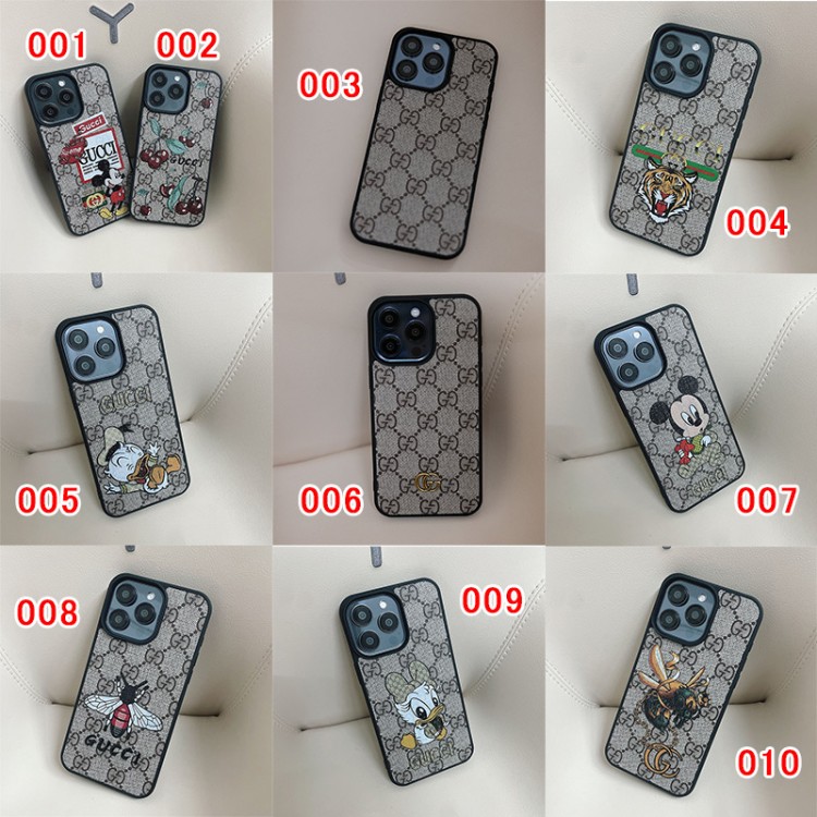 Gucci グッチiphone16/15/14/13 Pro Maxケースブランドコピーハイブランドアイフォン16 15プロ/14/13スマホケースブランドiphone16/15/14Proメンズケース