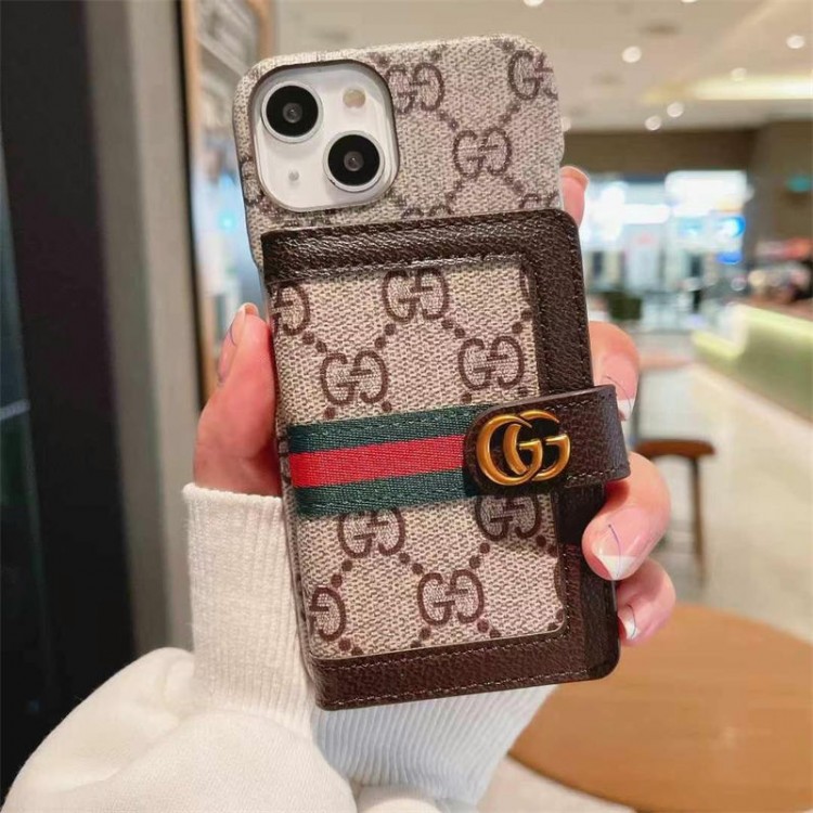 Gucci グッチブランドiphone16/15/14Proメンズケースレディース向け iphone16/15/14/13Proケース iphone16/15/14ブランドケースメンズレディース