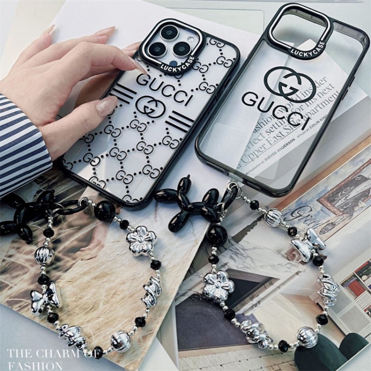 Gucci グッチレディース向けiphone16/15/14/13Proケース かわいい アイフォン16/15プロ/14/13カバーiphone16/15/14ブランドケースメンズレディース