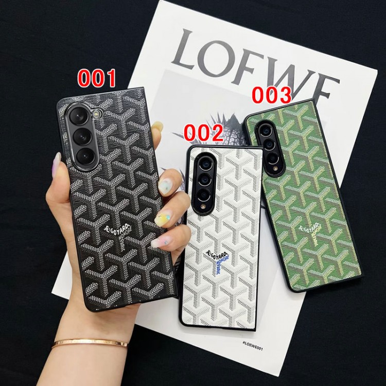 Goyard ゴヤールgalaxy z fold5 6ブランドケースコピーgalaxy z flip5 4 3 z fold5 6ハイブランドケースgalaxy z fold6 5/z fold4メンズレディースケース高級感galaxyz flip5/z flip4/z fold5/z fold4ブランドケース