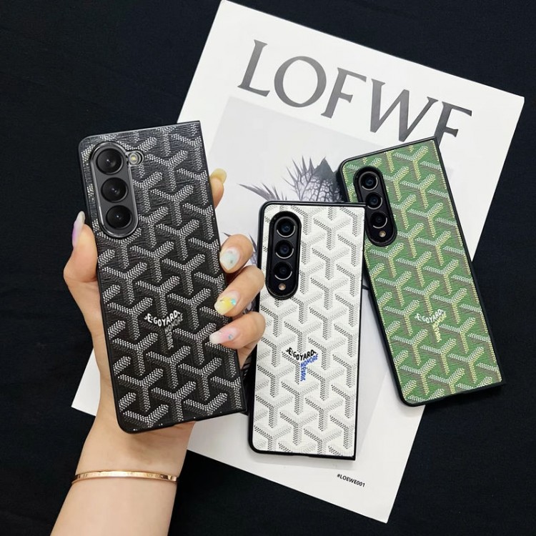 Goyard ゴヤールgalaxy z fold5 6ブランドケースコピーgalaxy z flip5 4 3 z fold5 6ハイブランドケースgalaxy z fold6 5/z fold4メンズレディースケース高級感galaxyz flip5/z flip4/z fold5/z fold4ブランドケース