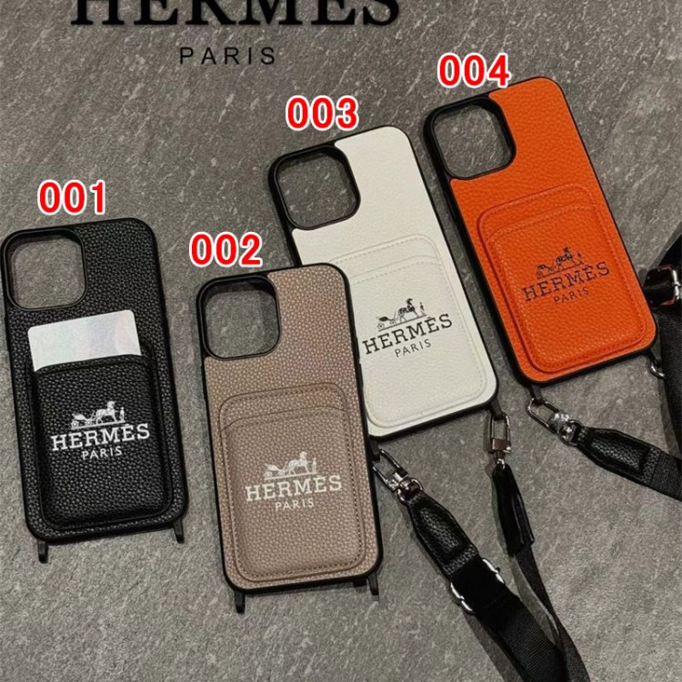 Hermes エルメスiphone16/15/14/13Proブランドスマホケースレディース向け iphone16/15/14/13Proケースハイエンドiphone16/15Pro Max/14plusカバー