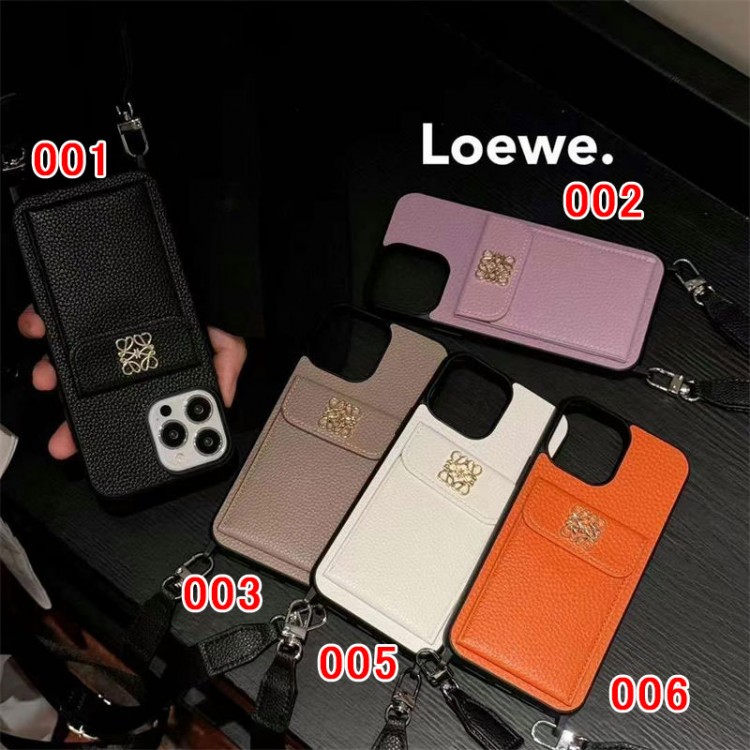 LOEWE ロエベiphone16/15/14/13 Pro Maxケースブランドコピーiphone16/15/14/13Proブランドスマホケースハイエンドiphone16/15Pro Max/14plusカバー