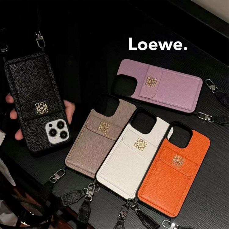 LOEWE ロエベiphone16/15/14/13 Pro Maxケースブランドコピーiphone16/15/14/13Proブランドスマホケースハイエンドiphone16/15Pro Max/14plusカバー