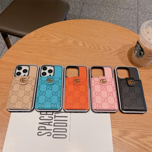 Gucci グッチブランドiphone16/15/14Proメンズケースレディース向けiphone16/15/14/13Proケースかわいいアイフォン16/15プロ/14/13カバー