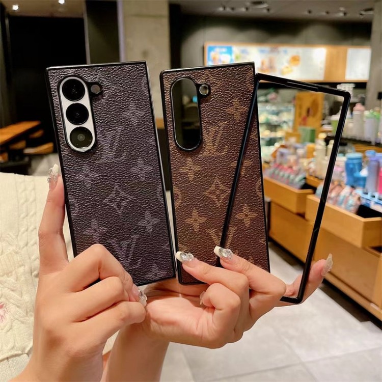 Lv ルイヴィトンgalaxy z flip6 5/z fold5 6ブランドケースコピーファッションgalaxy z flip6 5/z flip4/z flip3ケースブランド折りたたみ型ギャラクシーz flip6 5/z flip4/z fold5ケースメンズ高級感galaxyz flip5/z flip4/z fold5/z fold4ブランドケース