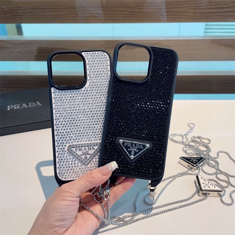 Prada プラダ ブランドiphone16/15/14Proメンズケース かわいい アイフォン16/15プロ/14/13カバー iphone16/15/14ブランドケースメンズレディース