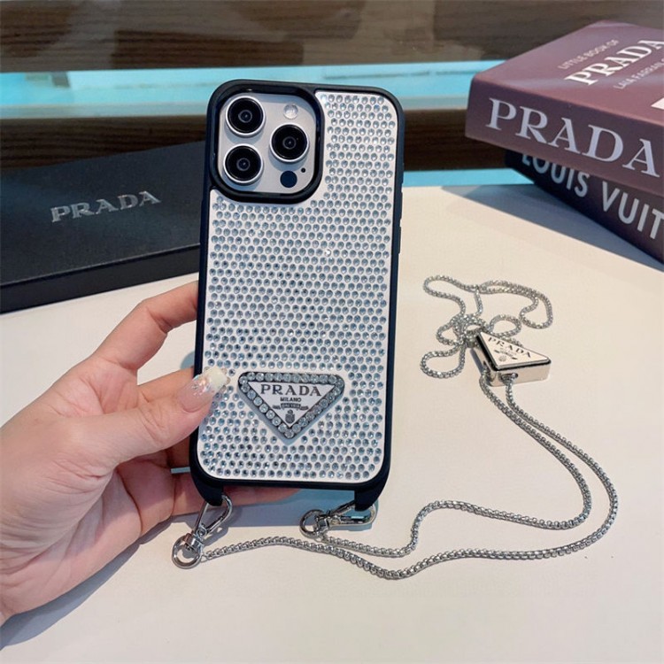 Prada プラダ ブランドiphone16/15/14Proメンズケース かわいい アイフォン16/15プロ/14/13カバー iphone16/15/14ブランドケースメンズレディース