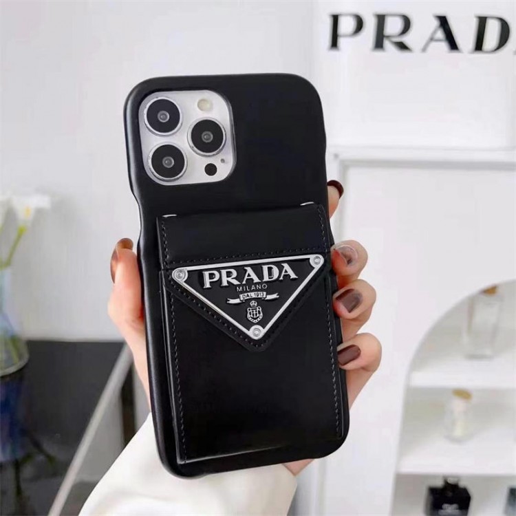 Prada プラダブランドiphone16/15/14Proメンズケースレディース向けiphone16/15/14/13Proケースiphone16/15/14ブランドケースメンズレディース