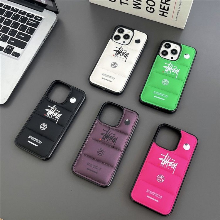 Stussy ステューシーブランドiphone16/15/14Proメンズケースレディース向けiphone16/15/14/13Proケースかわいいアイフォン16/15プロ/14/13カバー