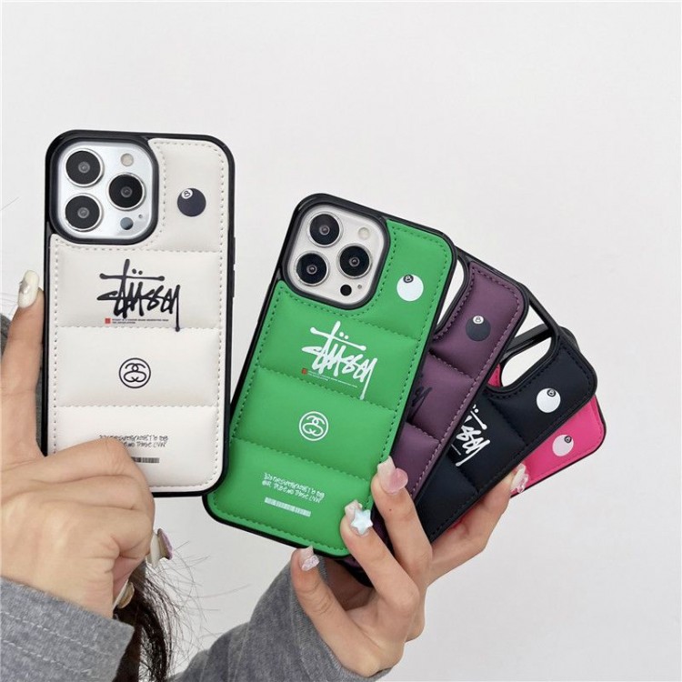 Stussy ステューシーブランドiphone16/15/14Proメンズケースレディース向けiphone16/15/14/13Proケースかわいいアイフォン16/15プロ/14/13カバー