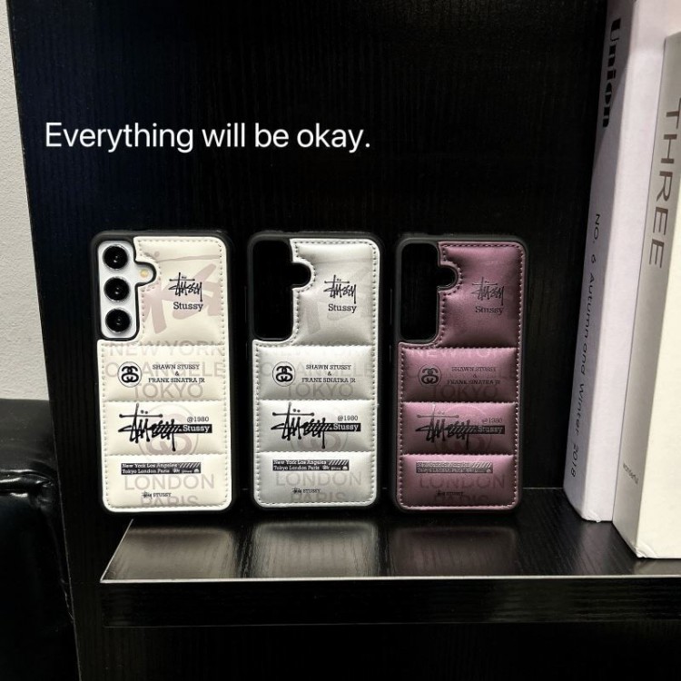 Stussy ステューシー高級感galaxy s24 ultra s25+アイフォン14 15 16ブランドケースギャラクシーs23ultra s24 plus保護カバー高品質ギャラクシーs23 s24 ultraブランドケース男性愛用galaxy s23/s24ブランドケース女性向け