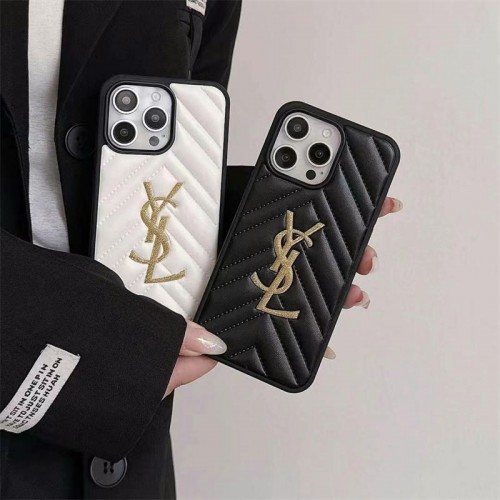 Ysl イヴサンローランiphone16/15/14/13 Pro Maxケースブランドコピーレディース向け iphone16/15/14/13Proケースiphone16/15/14ブランドケースメンズレディース