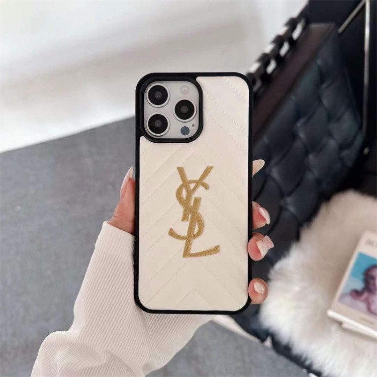 Ysl イヴサンローランiphone16/15/14/13 Pro Maxケースブランドコピーレディース向け iphone16/15/14/13Proケースiphone16/15/14ブランドケースメンズレディース