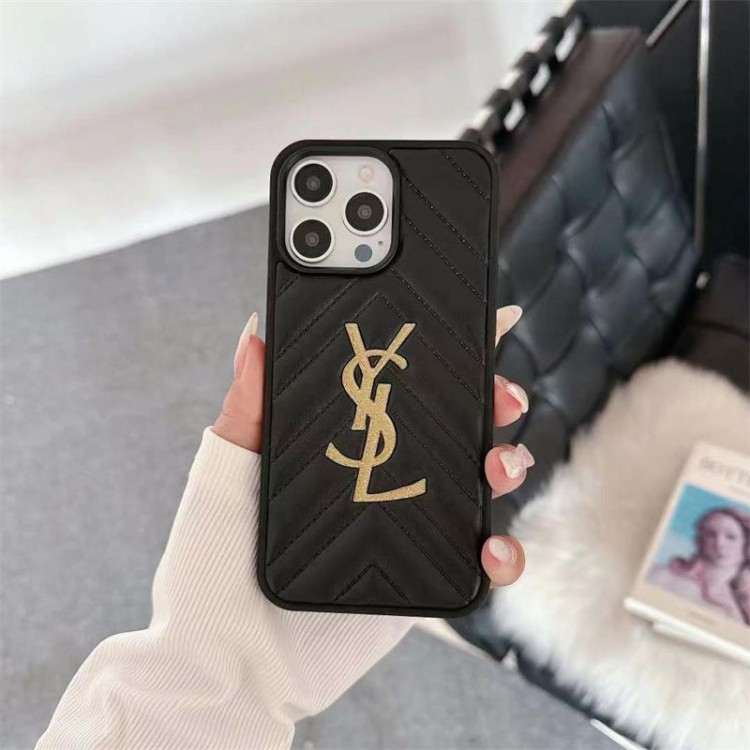 Ysl イヴサンローランiphone16/15/14/13 Pro Maxケースブランドコピーレディース向け iphone16/15/14/13Proケースiphone16/15/14ブランドケースメンズレディース