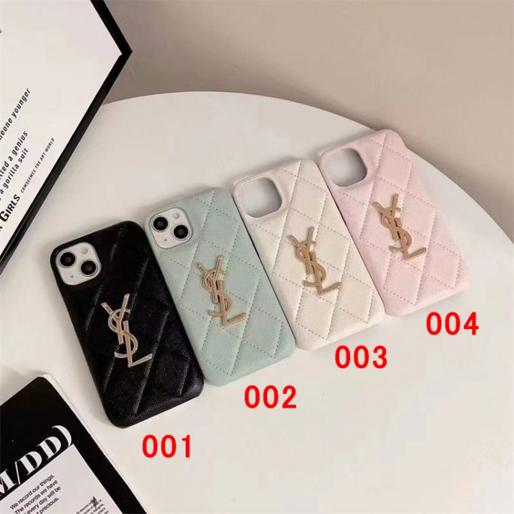 Ysl イヴサンローラン レディース向けiphone16/15/14/13Proケースかわいいアイフォン16/15プロ/14/13カバーiphone16/15/14ブランドケースメンズレディース