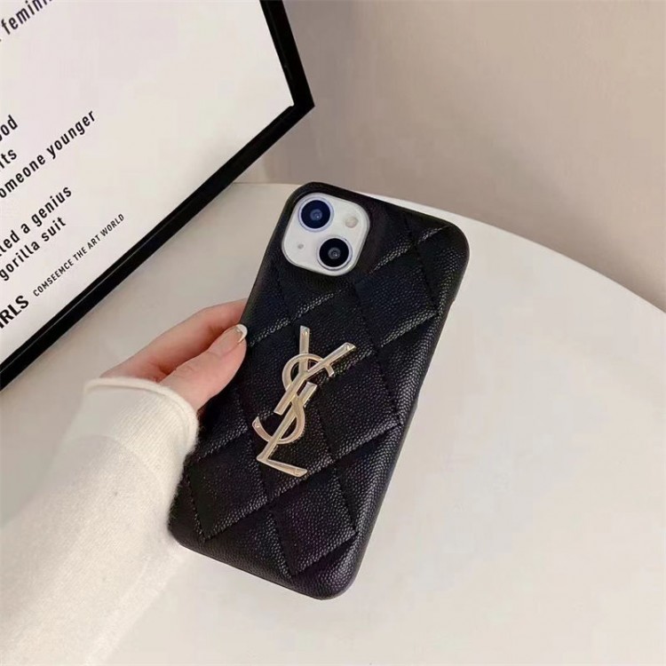 Ysl イヴサンローラン レディース向けiphone16/15/14/13Proケースかわいいアイフォン16/15プロ/14/13カバーiphone16/15/14ブランドケースメンズレディース