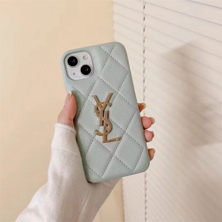 Ysl イヴサンローラン レディース向けiphone16/15/14/13Proケースかわいいアイフォン16/15プロ/14/13カバーiphone16/15/14ブランドケースメンズレディース