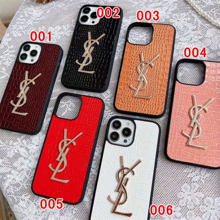 Ysl イヴサンローランハイブランドアイフォン16 15プロ/14/13スマホケースレディース向けiphone16/15/14/13Proケースかわいいアイフォン16/15プロ/14/13カバー