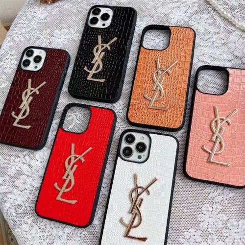 Ysl イヴサンローランハイブランドアイフォン16 15プロ/14/13スマホケースレディース向けiphone16/15/14/13Proケースかわいいアイフォン16/15プロ/14/13カバー