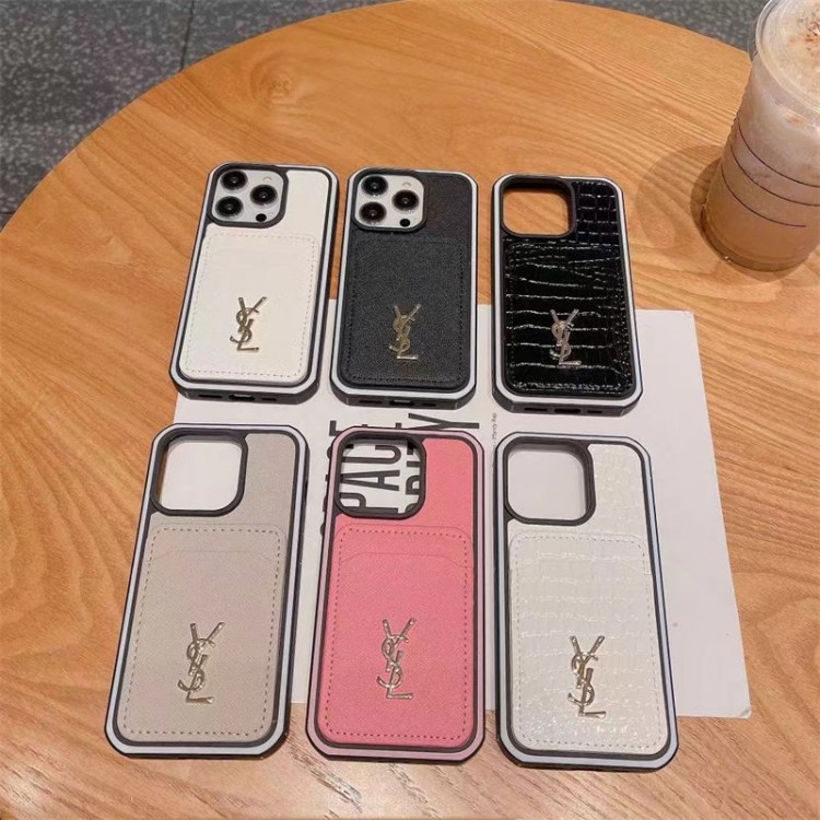 Ysl イヴサンローランiphone16/15/14/13 Pro Maxケースブランドコピーレディース向け iphone16/15/14/13Proケースiphone16/15/14ブランドケースメンズレディース