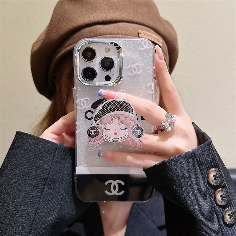 Chanel シャネル ブランド iphone16/15/14Proメンズケース