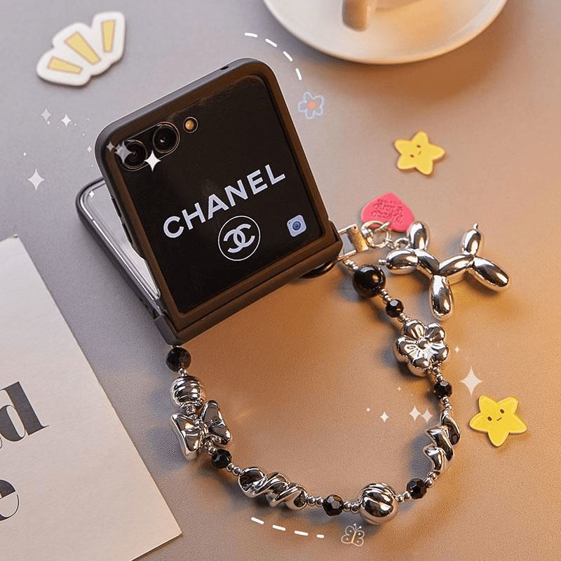 chanel ギャラクシーz flip6 5/z flip4/z fold5ケース