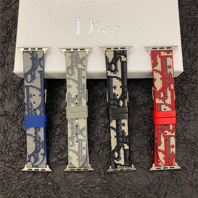 Dior アップルウオッチ se2/7 8 9 10スポーツベルト 