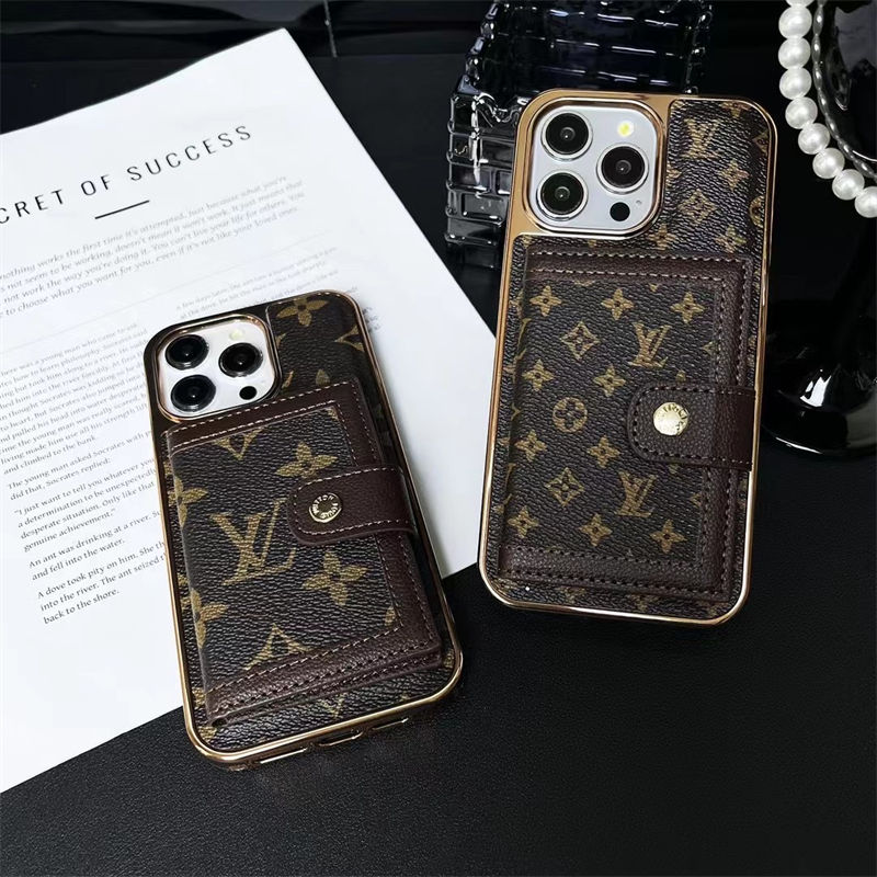 LV ブランドiphone16/15/14Proメンズケース