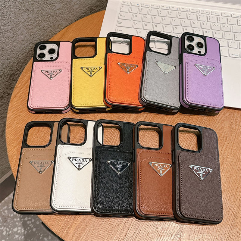 Prada レディース向けiphone16/15/14/13Proケース