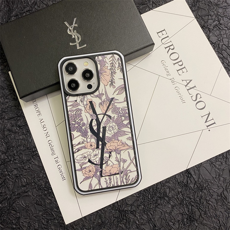 YSL ブランド galaxy s23/s24 ultraスマホケース